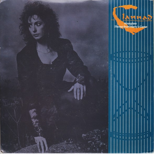 Clannad - Hourglass / Theme From Harry's Game - Used Vinyl Record 7" image 1