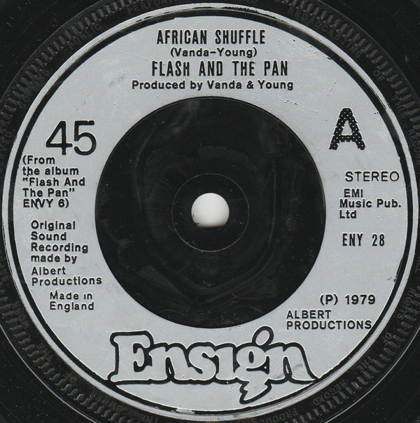 Flash & The Pan - African Shuffle - Used Vinyl Record 7" image 1