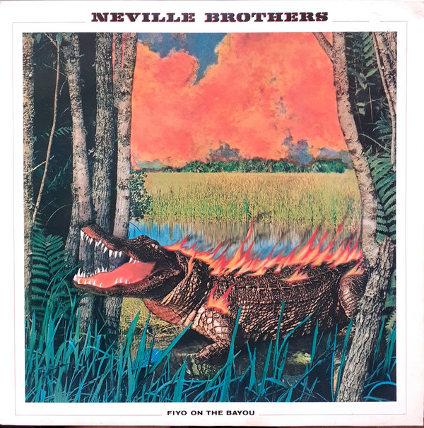 Neville Brothers - Fiyo On The Bayou - Used Vinyl Record image 1