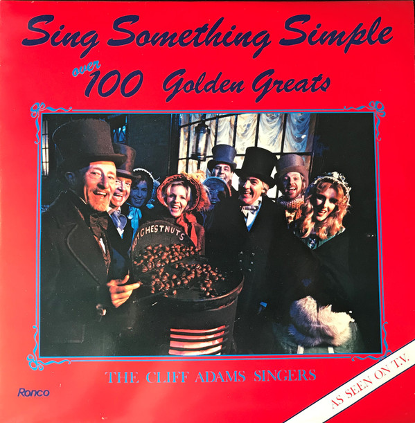 Cliff Adams Singers - Sing Something Simple - Used Vinyl Record image 1
