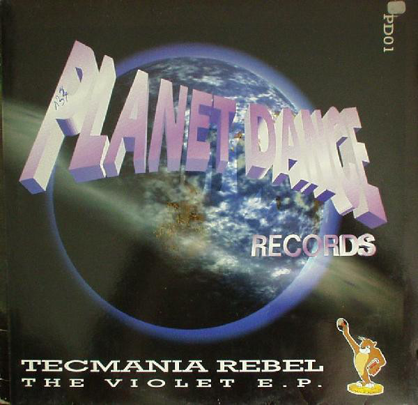 Tecmania Rebel - Violet E.P. - Used Vinyl Record 12" image 1