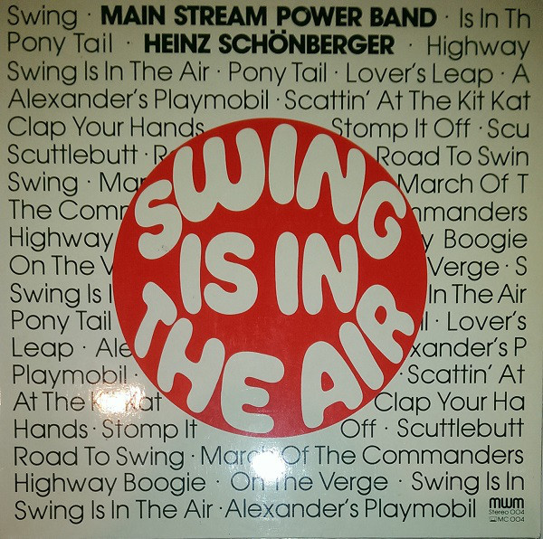 Main Stream Power Ba - Swing Is In The Air - Used Vinyl Record image 1