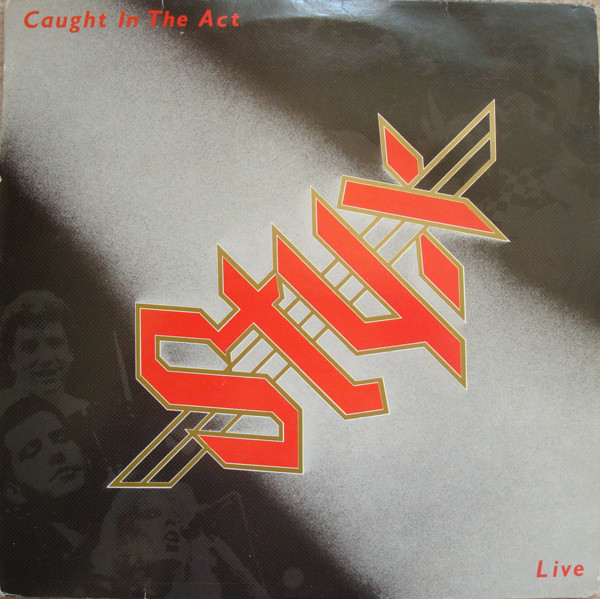 Styx - Caught In The Act Live - Used Vinyl Record image 1
