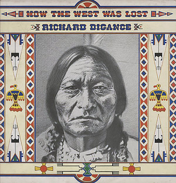Richard Digance - How The West Was Lost - Used Vinyl Record image 1