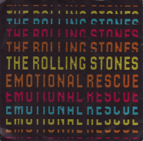 Rolling Stones - Emotional Rescue - Used Vinyl Record 7" image 1