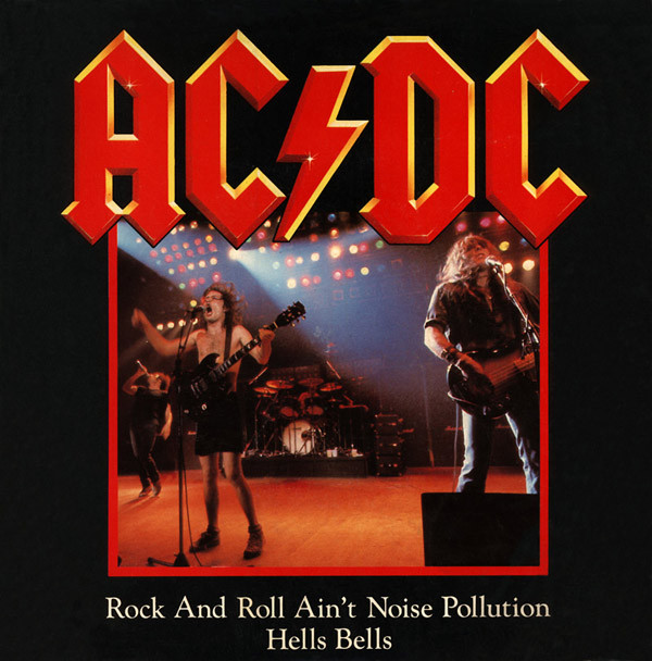 AC/DC - Rock And Roll Ain't Noise Pollution - Used Vinyl Record 7" image 1