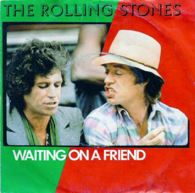 Rolling Stones - Waiting On A Friend - Used Vinyl Record 7" image 1