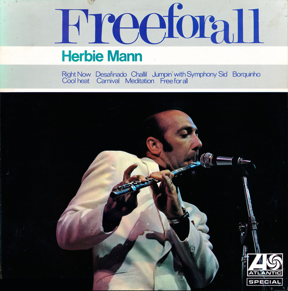 Herbie Mann - Free For All - Used Vinyl Record image 1