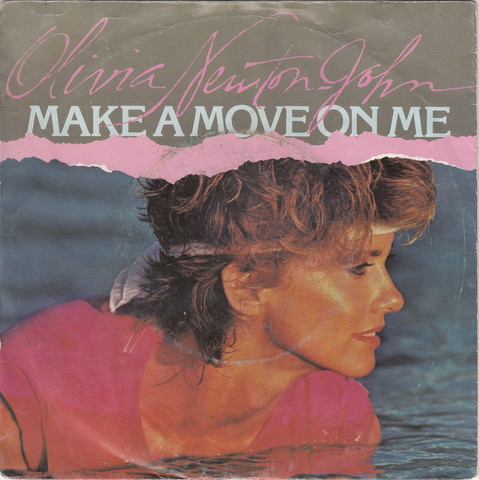 Olivia Newton-John - Make A Move On Me - Used Vinyl Record 7" image 1