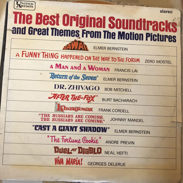 Various - Best Original Soundtracks And Great Themes From The Motion Pi image 1