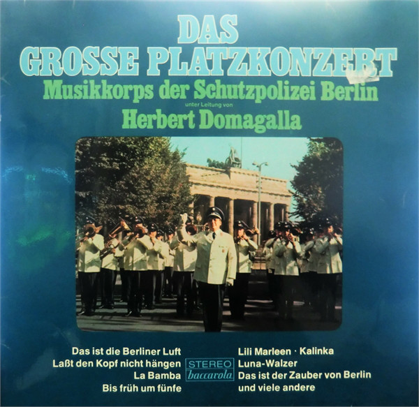 Musikkorps Der Schut - Das Grosse Platzkonzert - Used Vinyl Record image 1