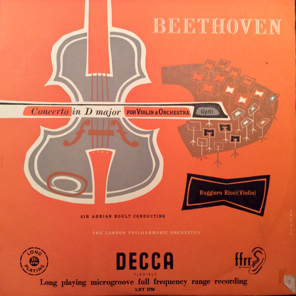 Ludwig van Beethoven - Concerto In D Major For Violin & Orchestra - Use image 1