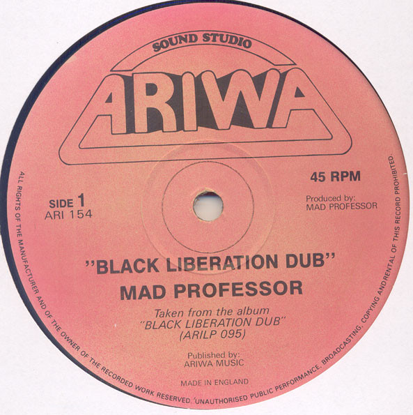 Black Liberation Dub / Riot In Capetown