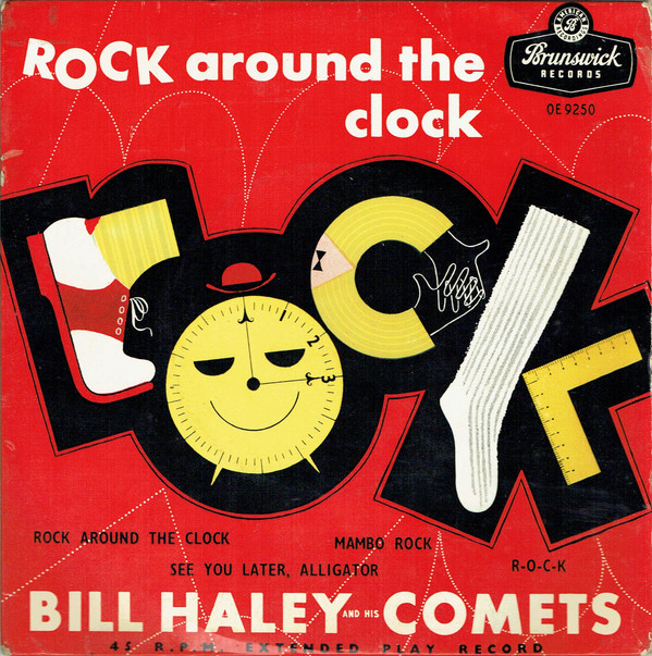 Bill Haley And His C - Rock Around The Clock - Used Vinyl Record 7" image 1