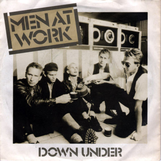 Men At Work - Down Under - Used Vinyl Record 7" image 1