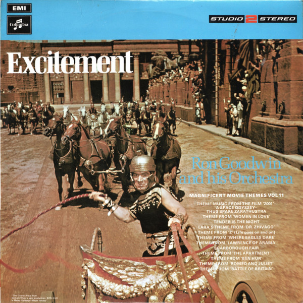 Ron Goodwin And His - Excitement! - Used Vinyl Record image 1
