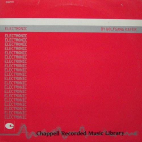 Wolfgang Kafer - Electronic - Used Vinyl Record image 1