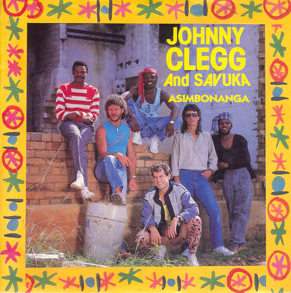 Johnny Clegg & Savuk - Asimbonanga - Used Vinyl Record 7" image 1