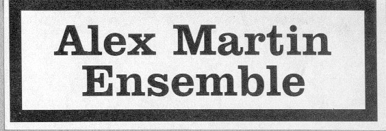 Alex Martin Ensemble - Draw Game - Used Vinyl Record 12" image 1