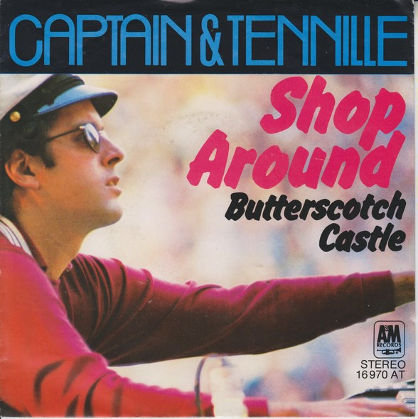 Captain And Tennille - Shop Around - Used Vinyl Record 7" image 1