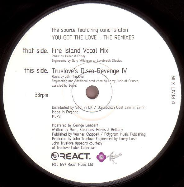 You Got The Love (The Remixes)