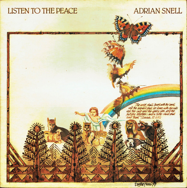 Adrian Snell - Listen To The Peace - Used Vinyl Record image 1