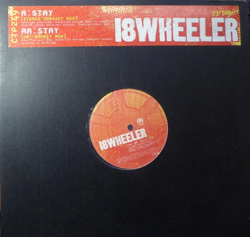 18 Wheeler - Stay - Used Vinyl Record 12"