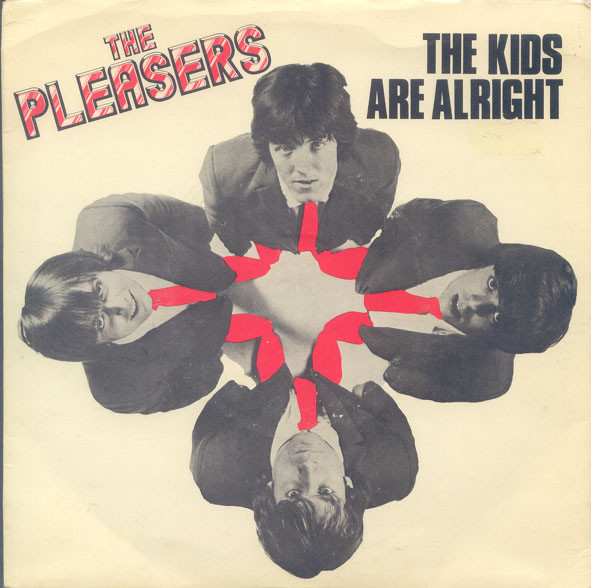 Pleasers - Kids Are Alright - Used Vinyl Record 7" image 1
