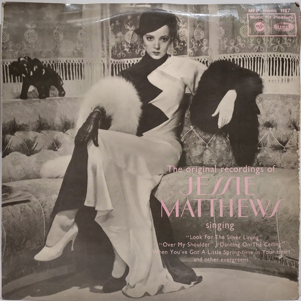 Jessie Matthews - Looking Over my Shoulder - Used Vinyl Record image 1