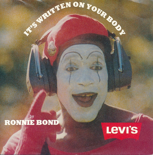 Ronnie Bond - It's Written On Your Body - Used Vinyl Record 7" image 1