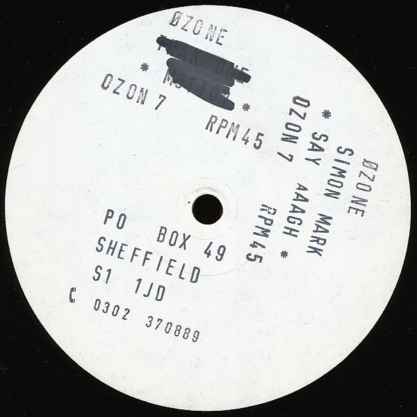 Simon Mark - Say Aaagh - Used Vinyl Record 12" image 1