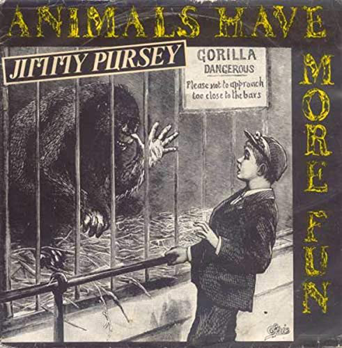 Jimmy Pursey - Animals Have More Fun - Used Vinyl Record 7" image 1