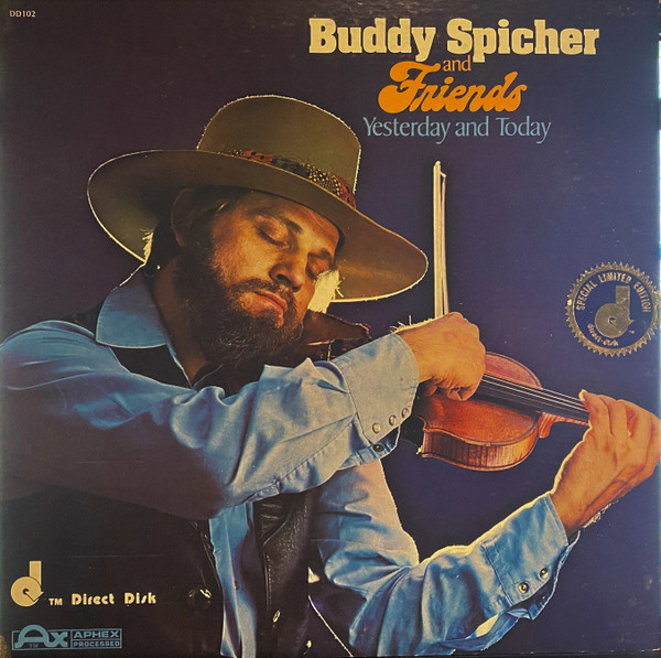 Buddy Spicher And Fr - Yesterday And Today - Used Vinyl Record image 1
