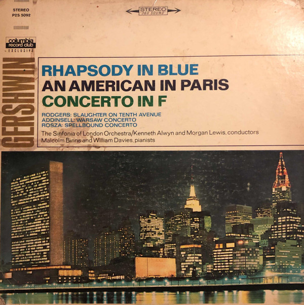 Rhapsody In Blue / An American In Paris / Concerto In F