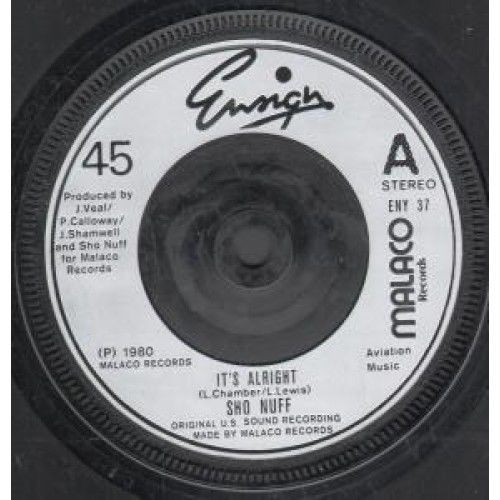 Sho Nuff - It's Alright - Used Vinyl Record 7" image 1