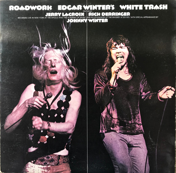 Edgar Winter's White - Roadwork - Used Vinyl Record image 1