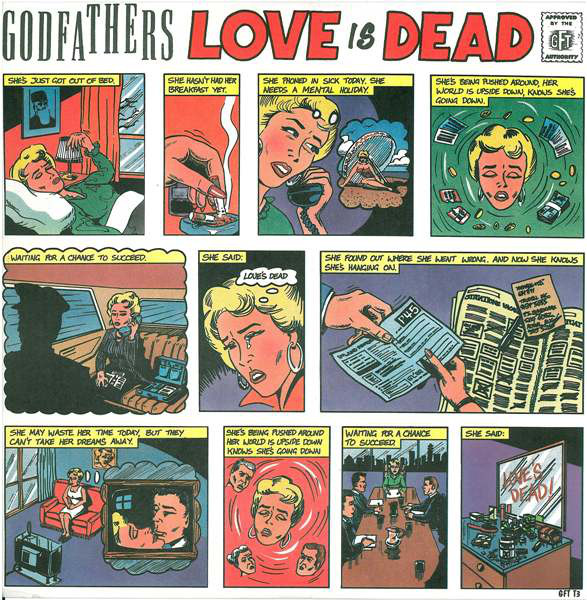 Godfathers - Love Is Dead - Used Vinyl Record 12" image 1