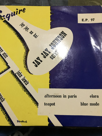 J.J. Johnson Quintet - Jay Jay Johnson Quintet - Used Vinyl Record 7" image 1