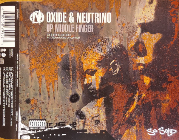 Oxide & Neutrino - Up Middle Finger - Used CD image 1