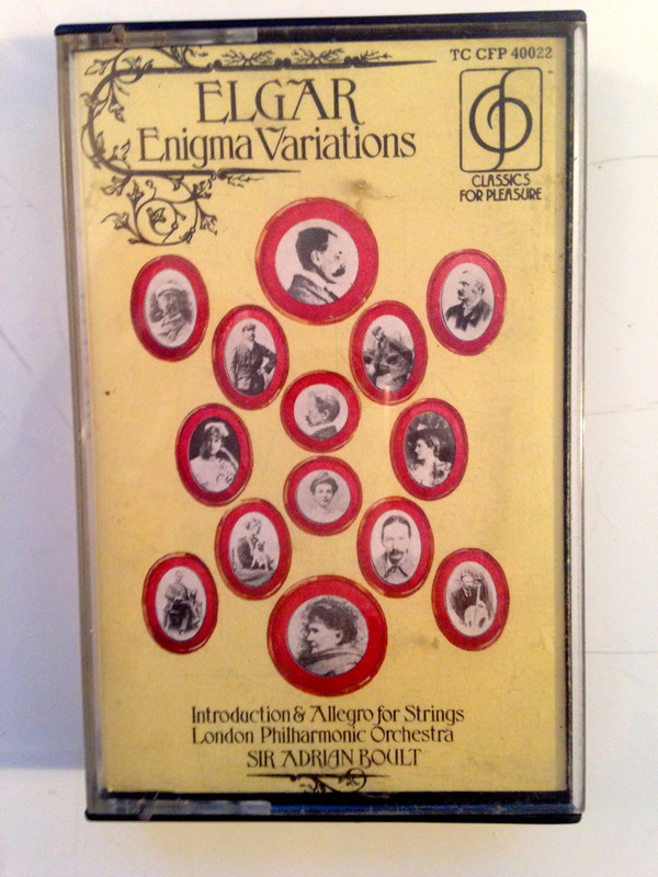 Sir Edward Elgar - Enigma Variations / Introduction & Allegro For Str image 1