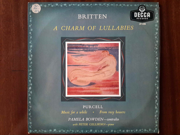 Britten - A Charm Of Lullabies / Purcell - Music For A While/From Rosy Bowers