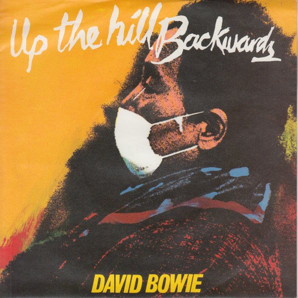 David Bowie - Up The Hill Backwards - Used Vinyl Record 7" image 1