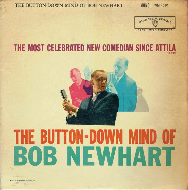 Bob Newhart - Button-Down Mind Of - Used Vinyl Record image 1