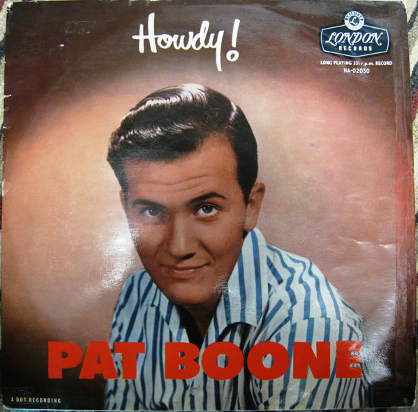 Pat Boone - Howdy! - Used Vinyl Record image 1