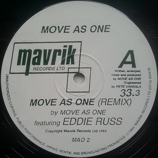 Move As One (Remix) / Ain't Gettin Enough