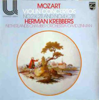 Violin Concertos No. 2, K. 211 & No. 4, K. 218