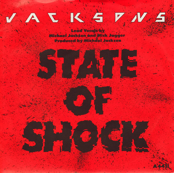 Jacksons - State Of Shock - Used Vinyl Record 7" image 1
