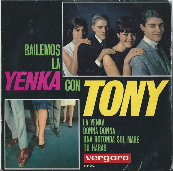 Tony Vilaplana - Bailemos La Yenka Con Tony - Used Vinyl Record 7" image 1