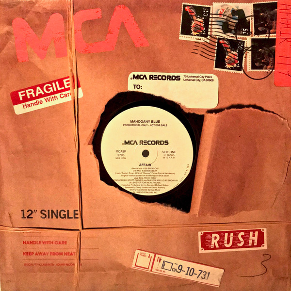 Mahogany Blue - Affair - Used Vinyl Record 12" image 1