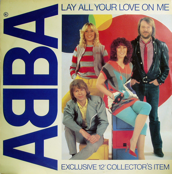 ABBA - Lay All Your Love On Me - Used Vinyl Record 12" image 1